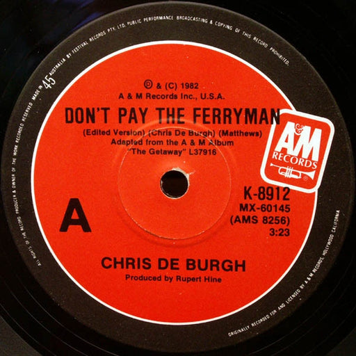Chris de Burgh – Don't Pay The Ferryman (LP, Vinyl Record Album)