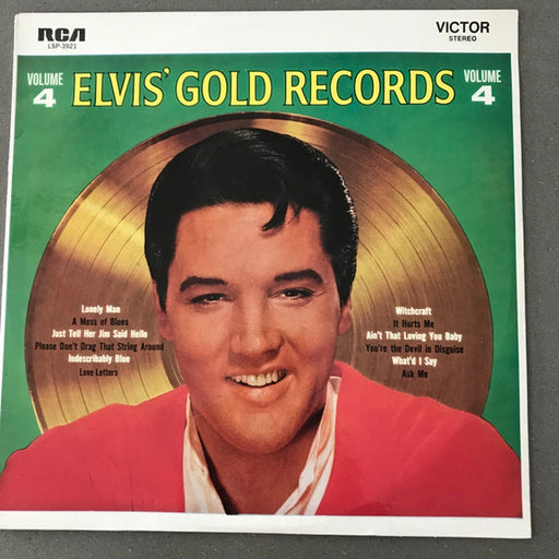 Elvis Presley – Elvis' Gold Records - Volume 4 (LP, Vinyl Record Album)