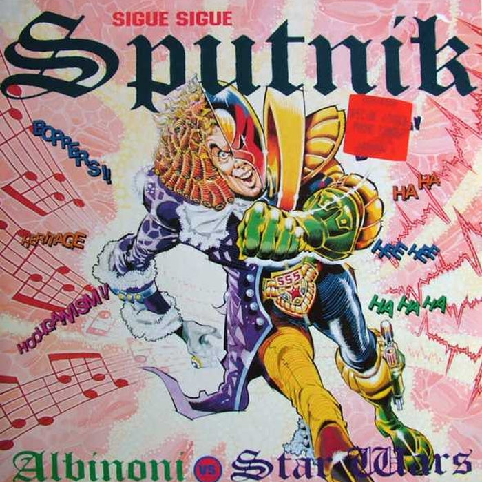 Sigue Sigue Sputnik – Albinoni Vs. Star Wars (LP, Vinyl Record Album)