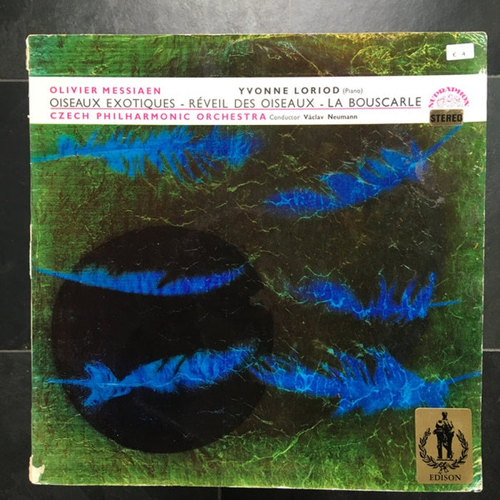 Olivier Messiaen, Yvonne Loriod, The Czech Philharmonic Orchestra, Václav Neumann – Oiseaux Exotiques - Réveil Des Oiseaux - La Bouscarle (LP, Vinyl Record Album)