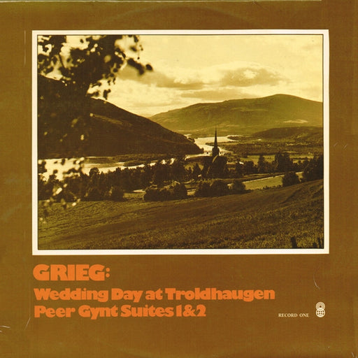 Edvard Grieg, Jean Sibelius – Wedding Day At Troldhaugen / Peer Gynt Suites 1&2 / From Holberg Days - Suite / Homage March From Sigurd Jorsalfar / Valse Triste / Finlandia (LP, Vinyl Record Album)