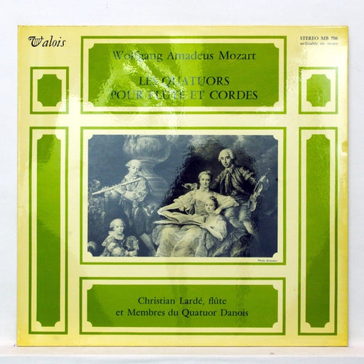 Wolfgang Amadeus Mozart, Christian Lardé, Quatuor Danois – Les Quatuors Pour Flute Et Cordes (LP, Vinyl Record Album)