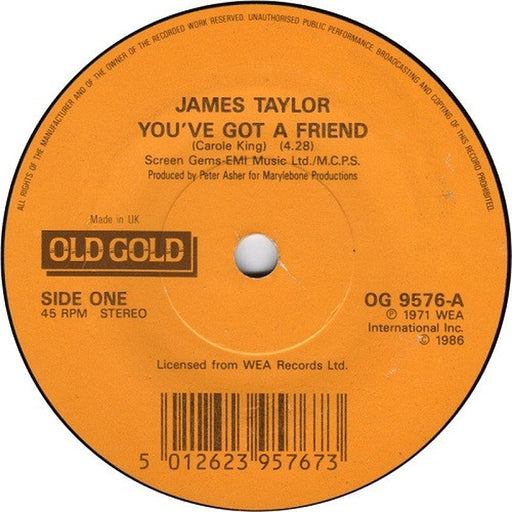 James Taylor – You've Got A Friend (LP, Vinyl Record Album)