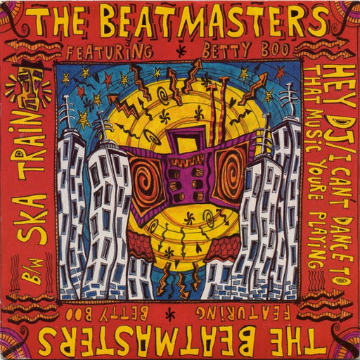 The Beatmasters, Betty Boo – Hey DJ / I Can't Dance (To That Music You're Playing) / Ska Train (LP, Vinyl Record Album)