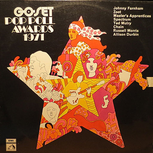 Various – Go-Set Pop Poll Awards 1971 (LP, Vinyl Record Album)