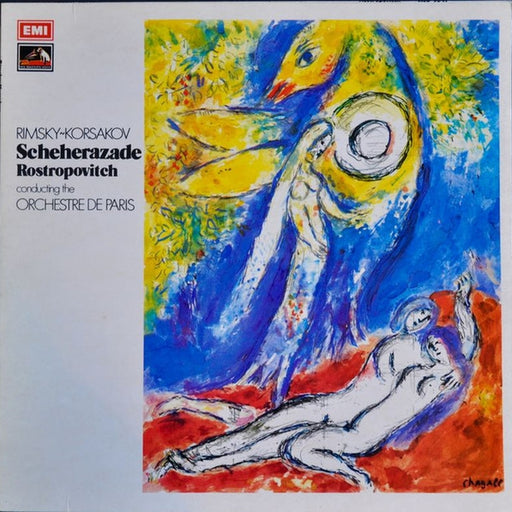 Nikolai Rimsky-Korsakov, Mstislav Rostropovich, Orchestre De Paris – Scheherazade (LP, Vinyl Record Album)