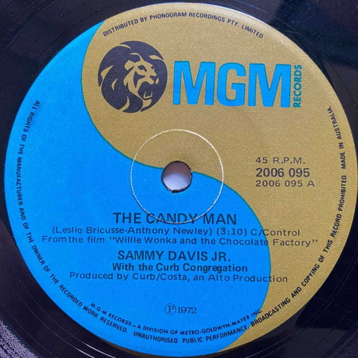 Sammy Davis Jr., Mike Curb Congregation – The Candy Man (LP, Vinyl Record Album)