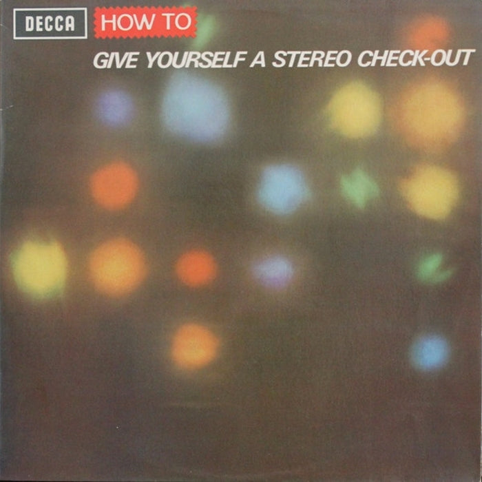 No Artist – How To Give Yourself A Stereo Check-Out (LP, Vinyl Record Album)