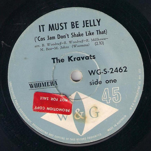 The Kravats – It Must Be Jelly ('Cos Jam Don't Shake Like That) (LP, Vinyl Record Album)
