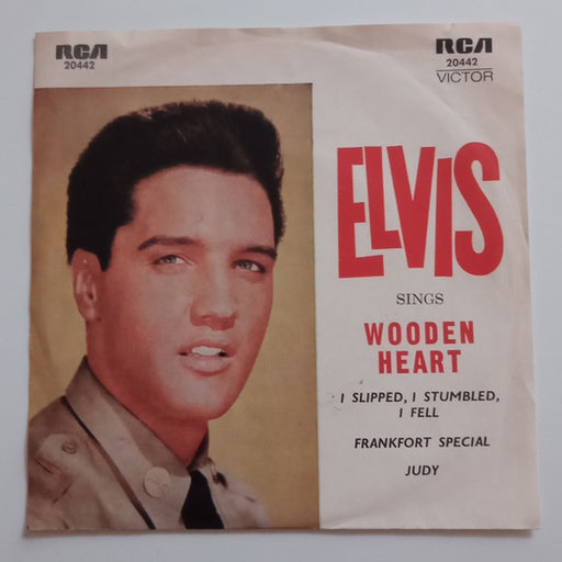 Elvis Presley – Sings Wooden Heart (LP, Vinyl Record Album)