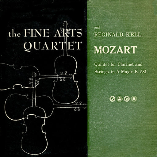 Wolfgang Amadeus Mozart, The Fine Arts Quartet, Reginald Kell – Quintet For Clarinet And Strings In A Major, K. 581 (LP, Vinyl Record Album)