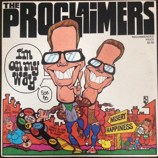 The Proclaimers – I'm On My Way (LP, Vinyl Record Album)