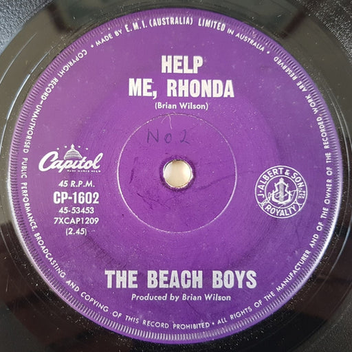 The Beach Boys – Help Me, Rhonda (LP, Vinyl Record Album)