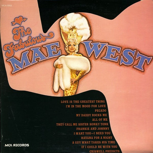 Mae West – The Fabulous Mae West (LP, Vinyl Record Album)