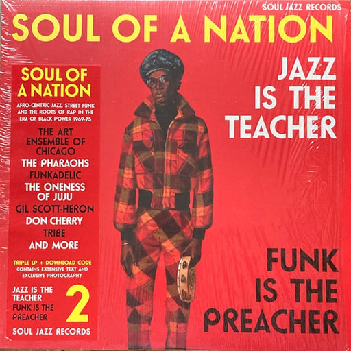 Various – Soul Of A Nation 2 (Jazz Is The Teacher Funk Is The Preacher: Afro-Centric Jazz, Street Funk And The Roots Of Rap In The Black Power Era 1969-75) (3xLP) (LP, Vinyl Record Album)