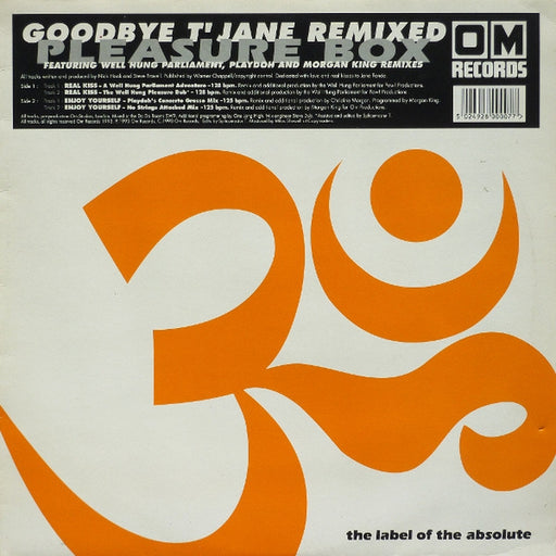 Pleasure Box – Goodbye T' Jane Remixed (LP, Vinyl Record Album)