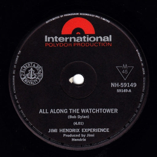 The Jimi Hendrix Experience – All Along The Watchtower (LP, Vinyl Record Album)
