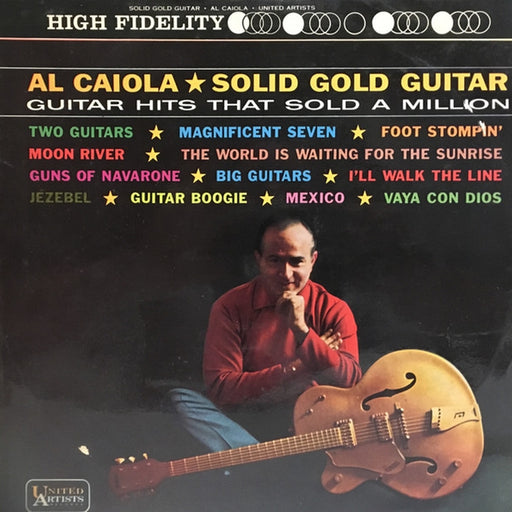 Al Caiola – Solid Gold Guitar (LP, Vinyl Record Album)