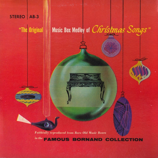 Unknown Artist – The Original Music Box Medley of Christmas Songs (LP, Vinyl Record Album)