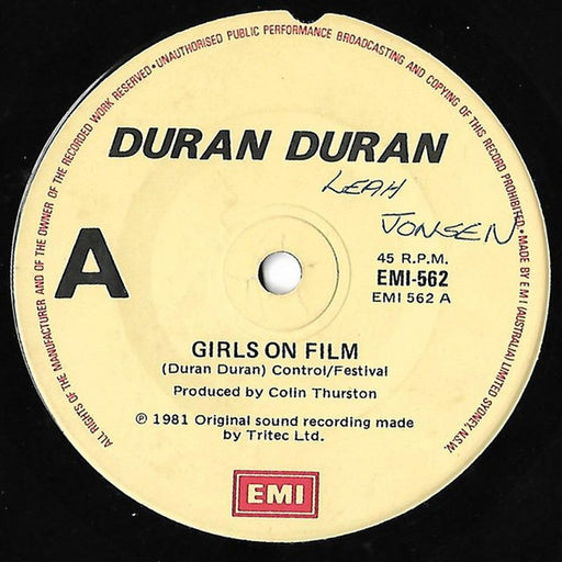 Duran Duran – Girls On Film (LP, Vinyl Record Album)
