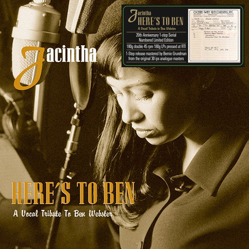Jacintha – Here's To Ben. A Vocal Tribute To Ben Webster (LP, Vinyl Record Album)