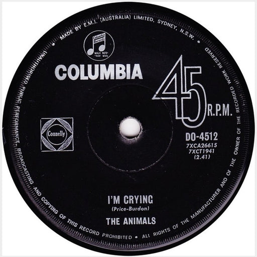 The Animals – I'm Crying (LP, Vinyl Record Album)