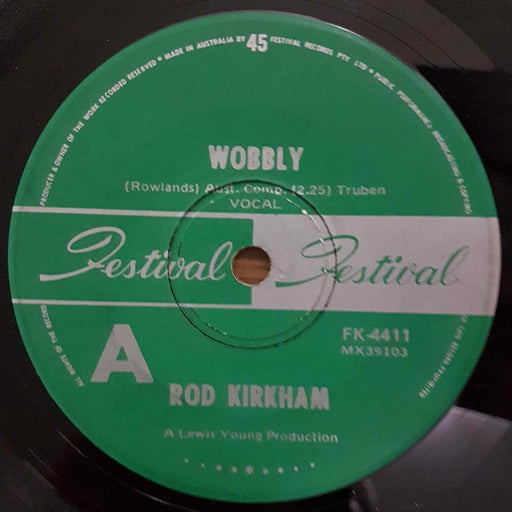 Rod Kirkham – Wobbly (LP, Vinyl Record Album)