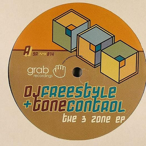 DJ Freestyle, Tone Control – The 3 Zone EP (LP, Vinyl Record Album)