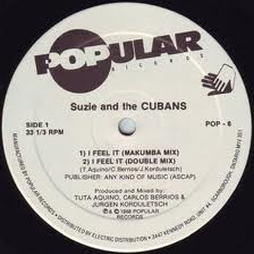 Suzie And The Cubans – I Feel It (LP, Vinyl Record Album)