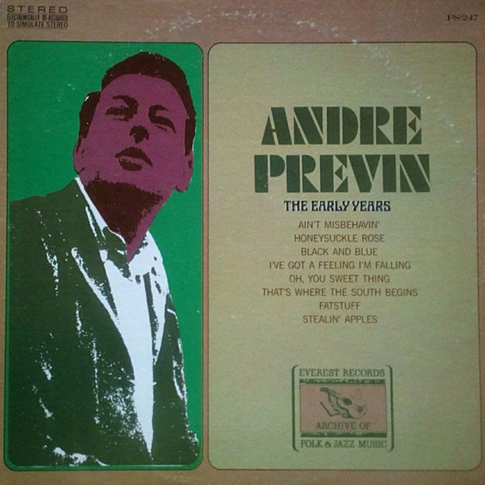 André Previn – The Early Years (LP, Vinyl Record Album)