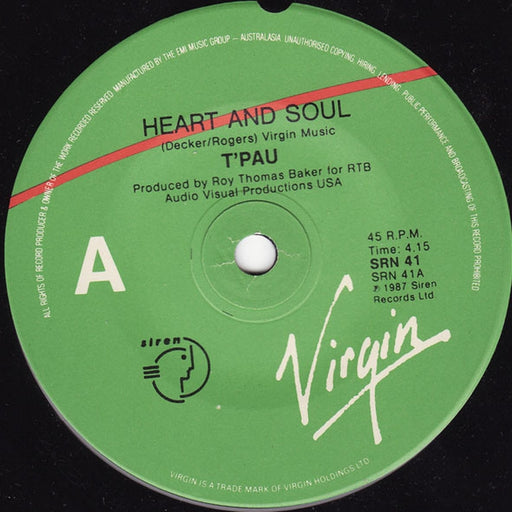 T'Pau – Heart And Soul (LP, Vinyl Record Album)