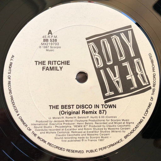 The Ritchie Family – The Best Disco In Town / American Generation (LP, Vinyl Record Album)