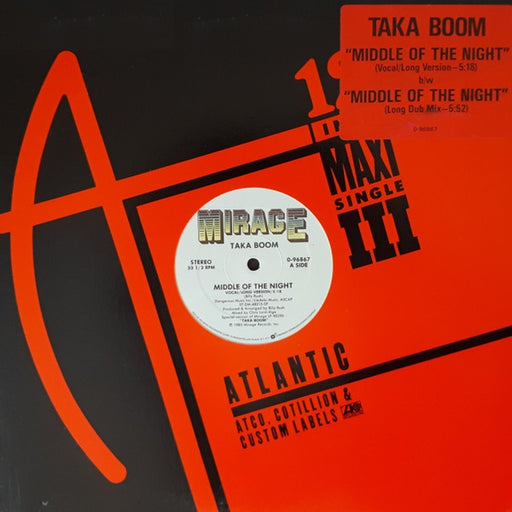 Taka Boom – Middle Of The Night (LP, Vinyl Record Album)