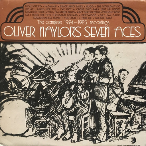 Naylor's Seven Aces – The Complete 1924 - 1925 Recordings (LP, Vinyl Record Album)