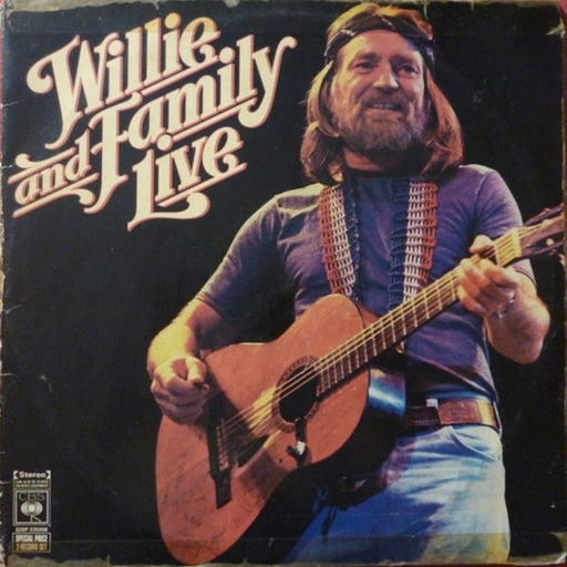 Willie Nelson – Willie And Family Live (LP, Vinyl Record Album)