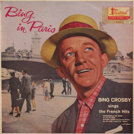 Bing Crosby – Bing In Paris (LP, Vinyl Record Album)
