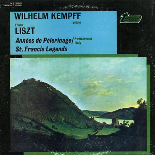 Wilhelm Kempff, Franz Liszt – Années De Pèlerinage / St.Francis Legends (LP, Vinyl Record Album)