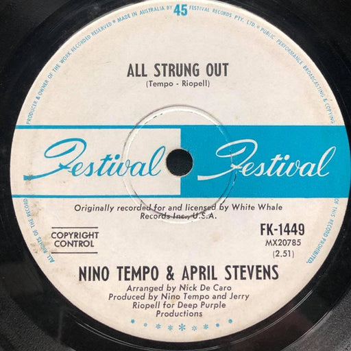 Nino Tempo & April Stevens – All Strung Out (LP, Vinyl Record Album)