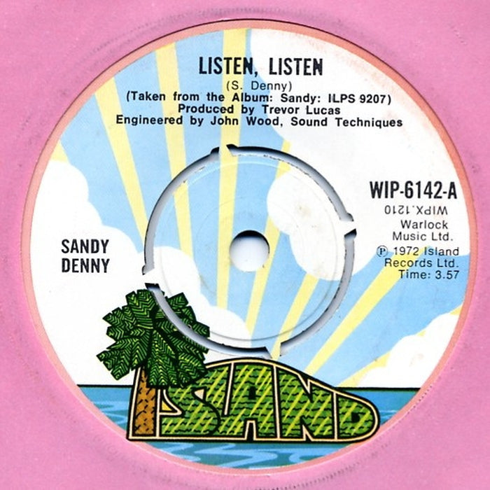 Sandy Denny – Listen, Listen (LP, Vinyl Record Album)