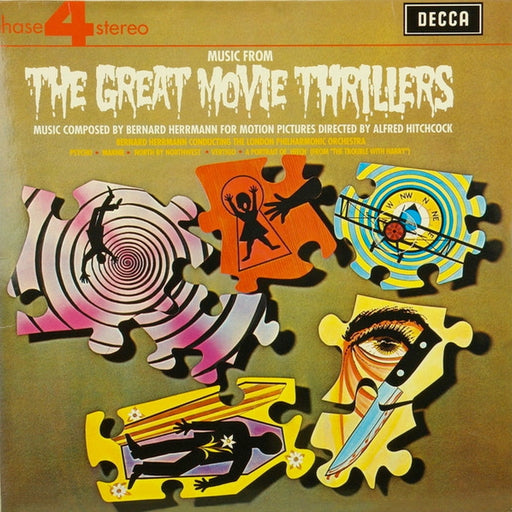 Bernard Herrmann, The London Philharmonic Orchestra – Music From The Great Movie Thrillers (LP, Vinyl Record Album)