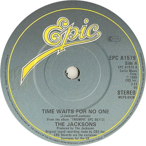 The Jacksons – Time Waits For No One (LP, Vinyl Record Album)