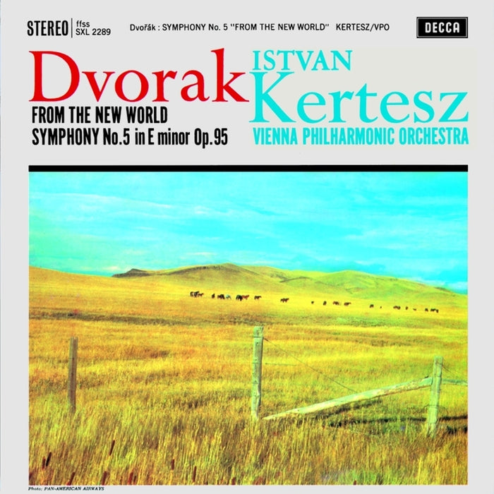 Antonín Dvořák, Wiener Philharmoniker, István Kertész – Symphony No. 5 In E Minor, OP. 95 ("From The New World") (LP, Vinyl Record Album)