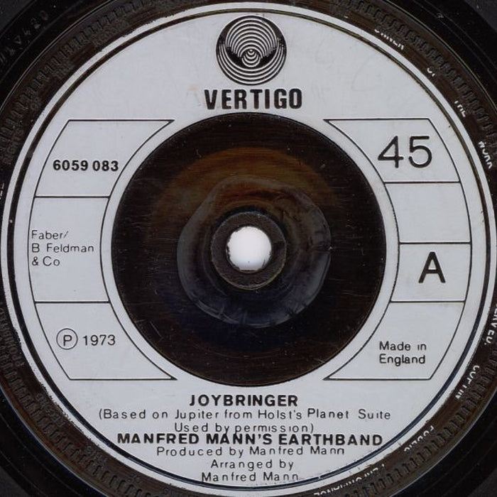 Manfred Mann's Earth Band – Joybringer (LP, Vinyl Record Album)
