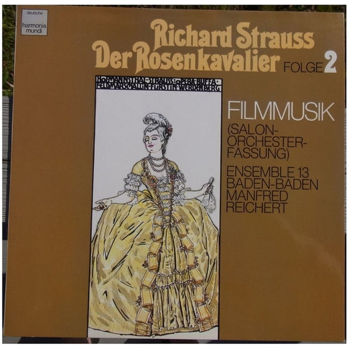 Richard Strauss, Ensemble 13, Manfred Reichert – Der Rosenkavalier Filmmusik (Salon-Orchester-Fassung) Folge 2 (LP, Vinyl Record Album)
