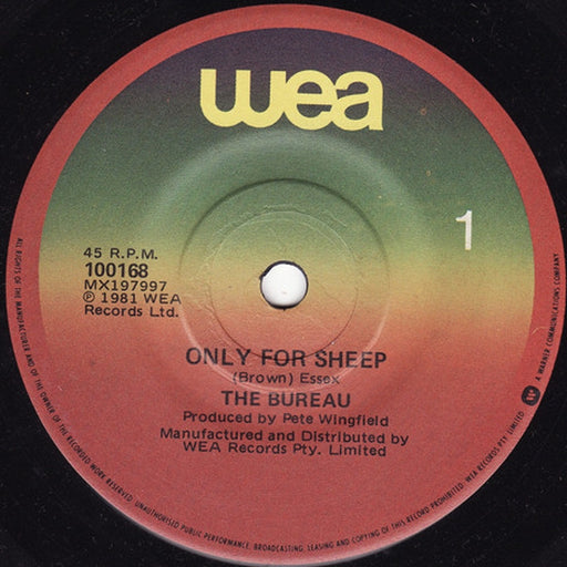 The Bureau – Only For Sheep (LP, Vinyl Record Album)