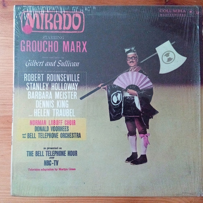Groucho Marx, Robert Rounseville, Stanley Holloway, Barbara Meister, Dennis King, Helen Traubel – The Mikado (LP, Vinyl Record Album)