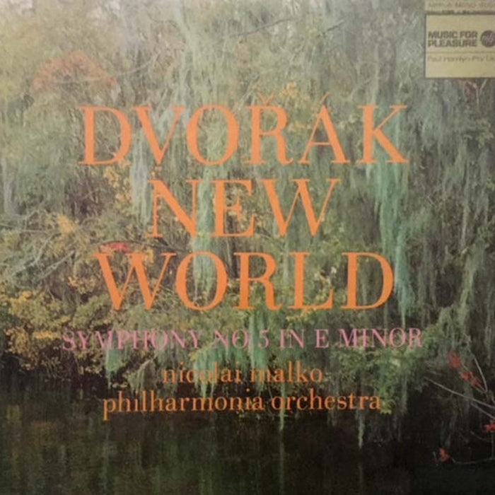 Antonín Dvořák, Nicolai Malko, Philharmonia Orchestra – Dvořák New World - Symphony No. 5 In E Minor (LP, Vinyl Record Album)