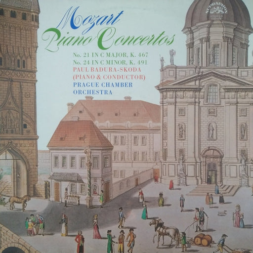Wolfgang Amadeus Mozart, Paul Badura-Skoda, Prague Chamber Orchestra – Piano Concertos No. 21 In C Major K. 467 / No. 24 In C Minor, K. 491 (LP, Vinyl Record Album)
