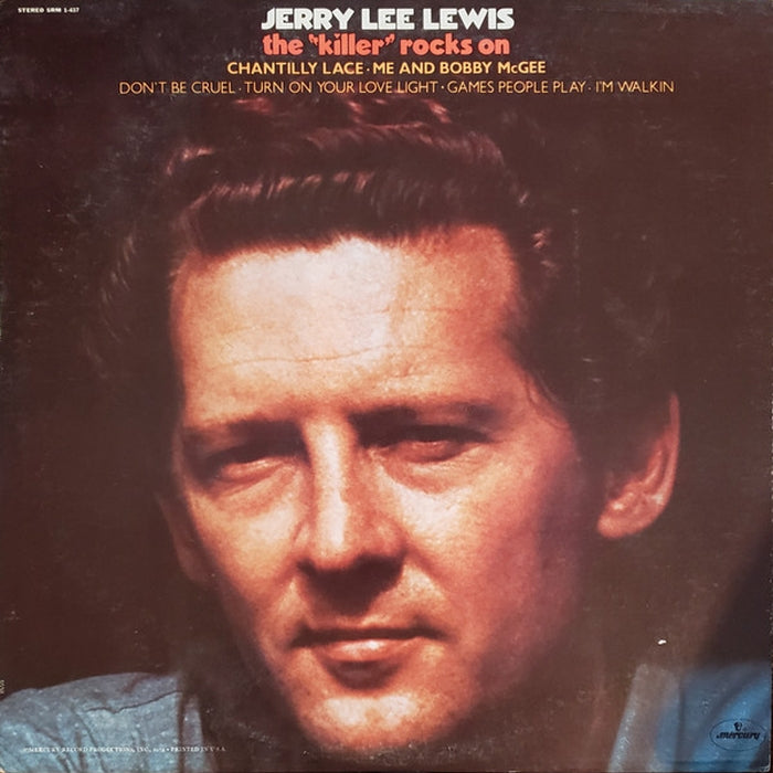 Jerry Lee Lewis – The "Killer" Rocks On (LP, Vinyl Record Album)