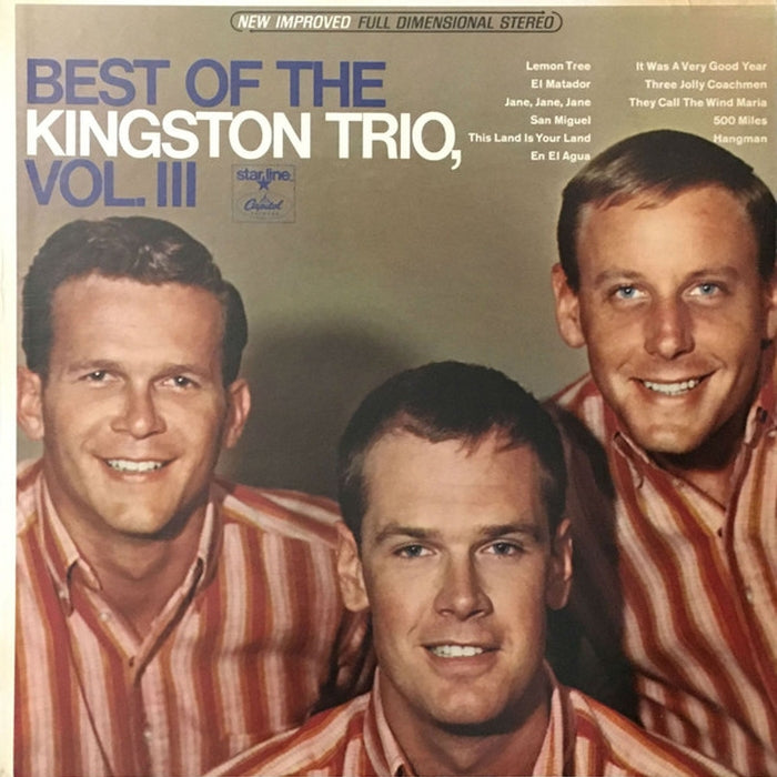Kingston Trio – Best Of The Kingston Trio, Vol. 3 (LP, Vinyl Record Album)